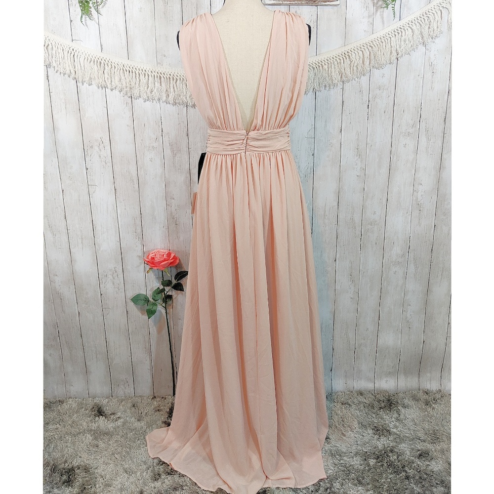 LULUS HEAVENLY HUES PROM WEDDING MAXI DRESS - Picture 7 of 8